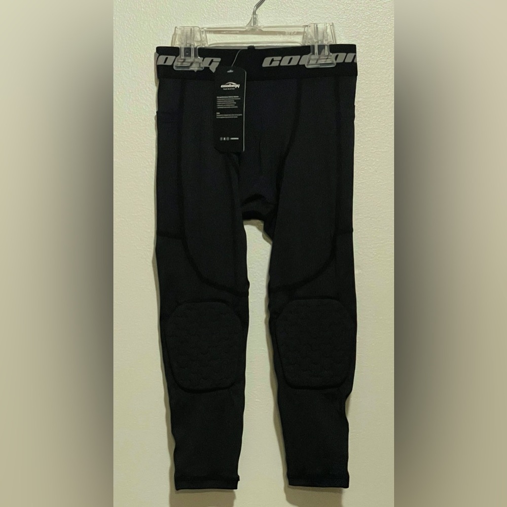 Black Padded compression Pants